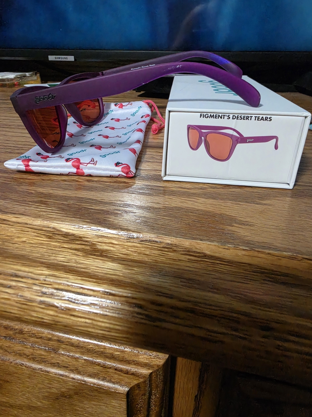 Figment's Desert Tears Purple Sunglasses by goodr